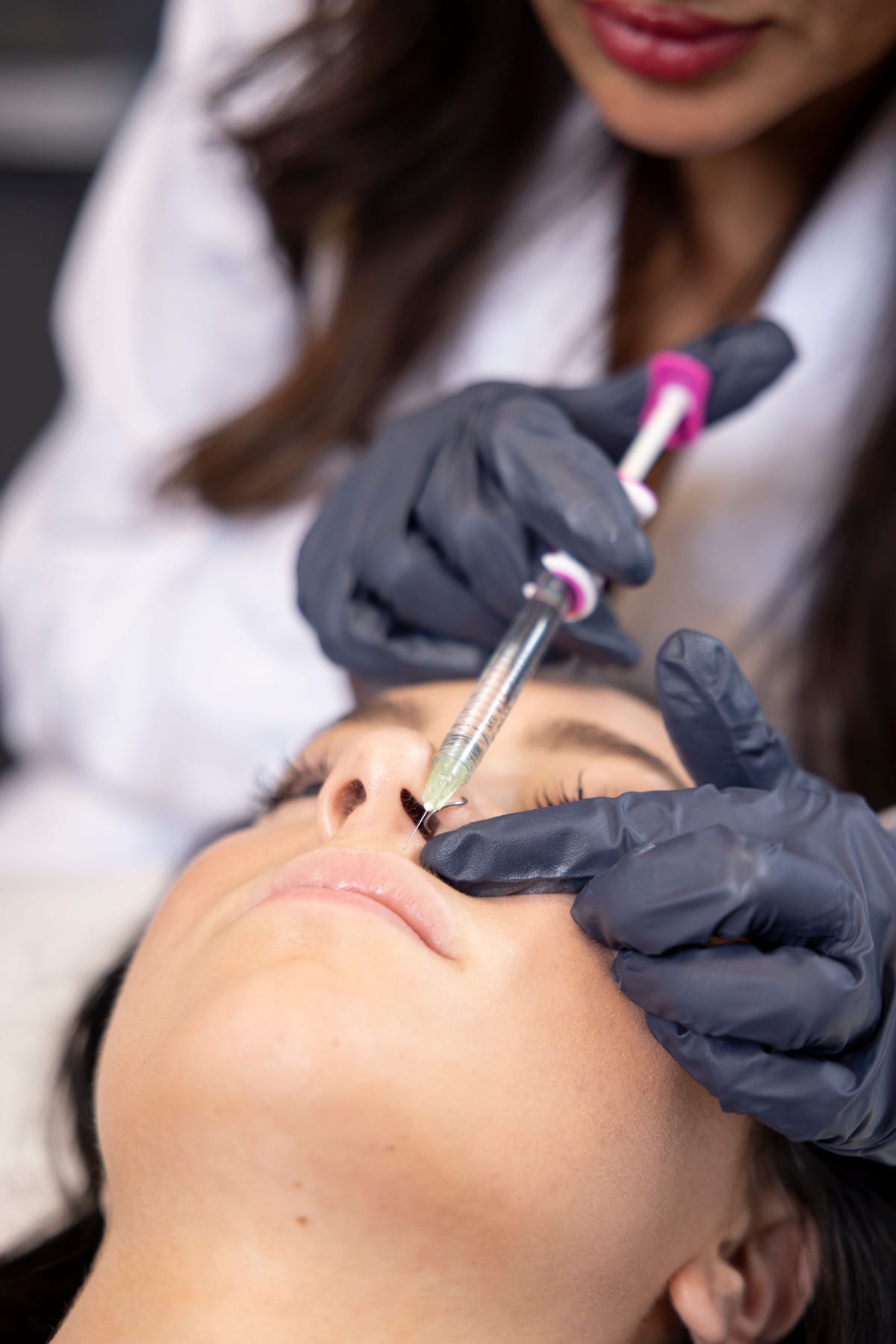 Filler treatment being prepared at CosMedic LaserMD